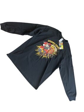 Warner Bros. Vintage Dead Stock Looney Tunes Tasmanian Devil Taz Hockey Graphic